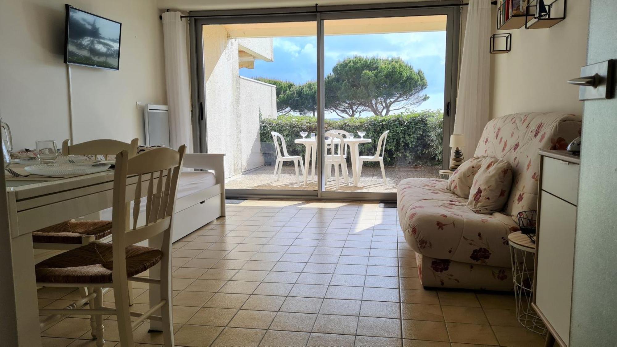 Saint Georges De Didonne - Vue Mer Pour Ce Studio Cosy En Rez-De-Chaussee Eksteriør billede