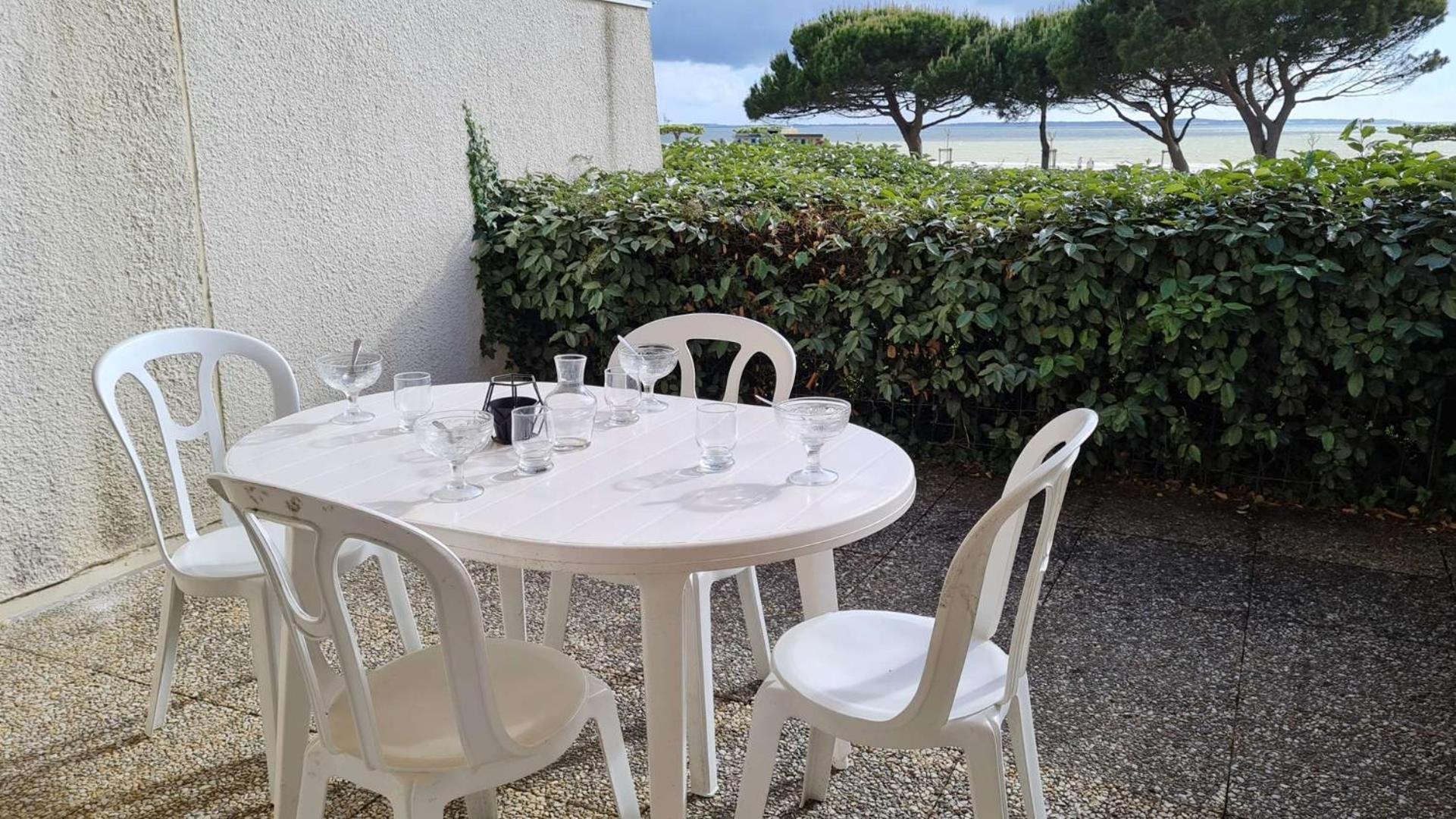 Saint Georges De Didonne - Vue Mer Pour Ce Studio Cosy En Rez-De-Chaussee Eksteriør billede