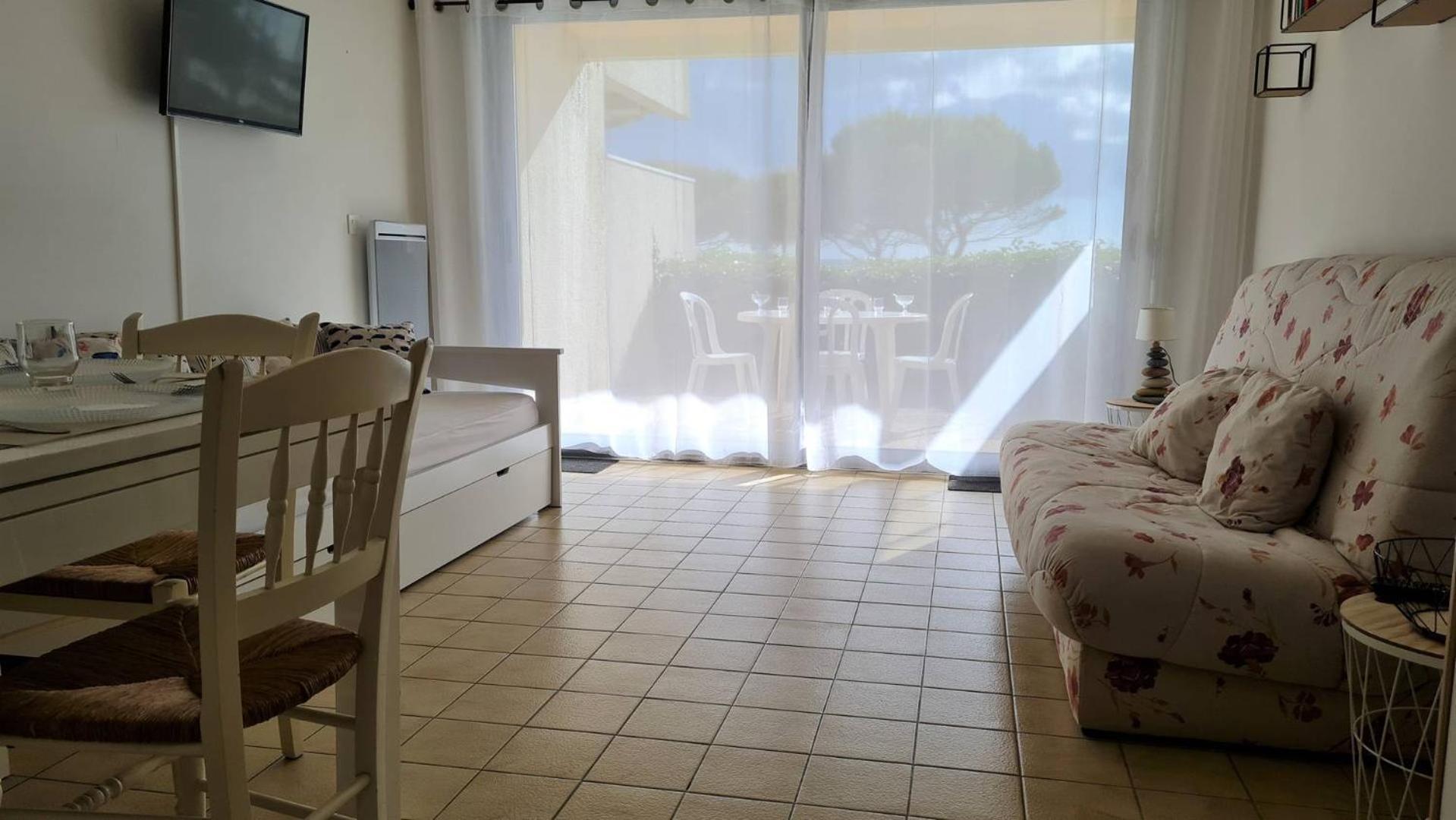 Saint Georges De Didonne - Vue Mer Pour Ce Studio Cosy En Rez-De-Chaussee Eksteriør billede